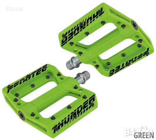 Платформени педали с пинове Pedotec Thunder 183 , снимка 5 - Части за велосипеди - 53187879