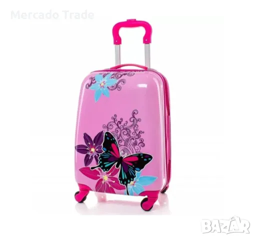 Детски куфар Mercado Trade, 3D, Поликарбон, Различни модели, снимка 9 - Куфари - 35730743