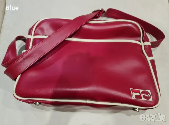 Спортна чанта FILA от естествена кожа, снимка 4 - Чанти - 47738827