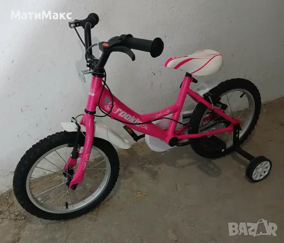 Детско колело ROOKIE 16 " + колелца, снимка 6 - Детски велосипеди, триколки и коли - 56208819