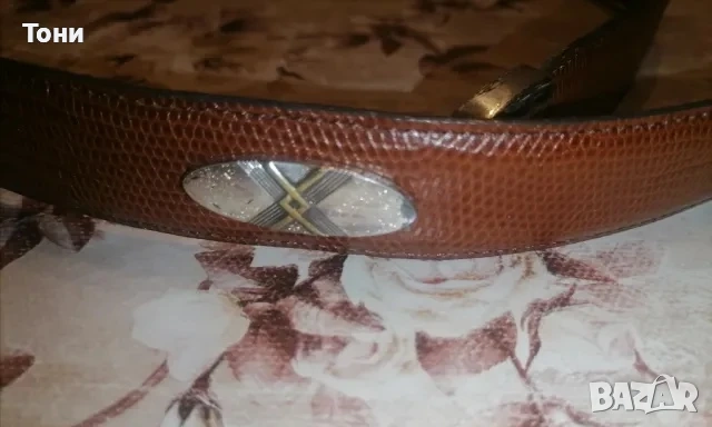 GROOKHORN Оригинал Нов Мъжки Колан Изцяло от Естествена Кожа 110см., снимка 9 - Колани - 51644535