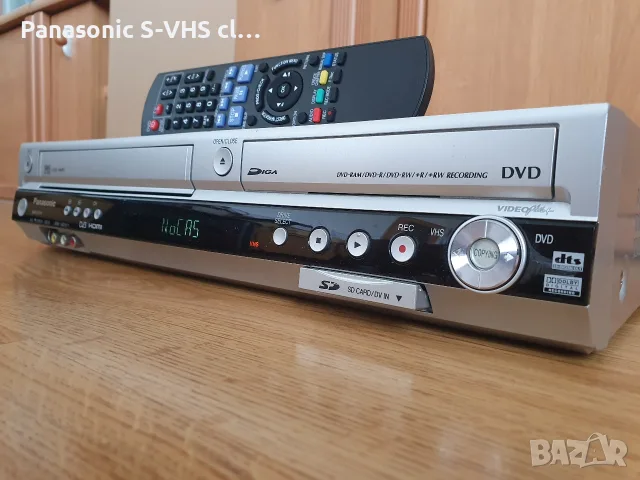 Panasonic DMR-EX45 DVD-VHS recorder HDMI HI-FI STEREO , снимка 3 - Плейъри, домашно кино, прожектори - 56175710