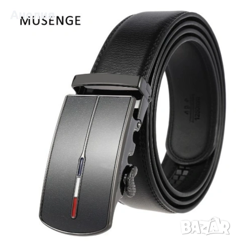 Модерен мъжки колан от ест. к, снимка 2 - Колани - 54046729