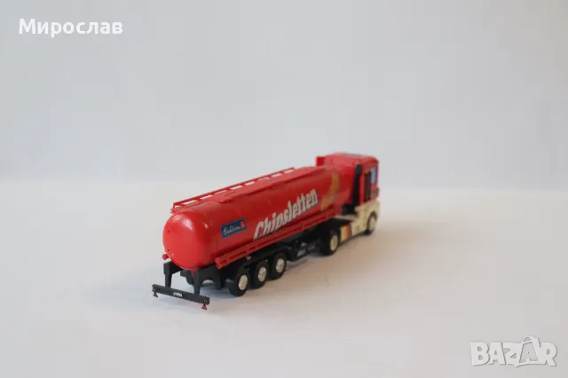 AMW 1:87 H0 RENAULT MAGNUM ЦИСТЕРНА КАМИОН TIR МОДЕЛ ВЛЕКАЧ, снимка 8 - Колекции - 49918938