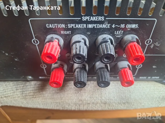 усилвател JVC работещ , снимка 5 - Ресийвъри, усилватели, смесителни пултове - 55848659