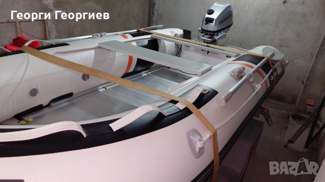 Zander BD330P-надуваема лодка с алуминиево дъно, снимка 3 - Воден транспорт - 52080096