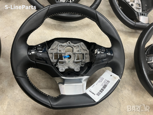 Оригинални кожени волани Peugeot Пежо pejo 207 208 308 3008 508 GT, снимка 8 - Части - 44673728