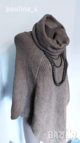 Три различни броя пончо / Стилна наметка , снимка 11 - Палта, манта - 33295953