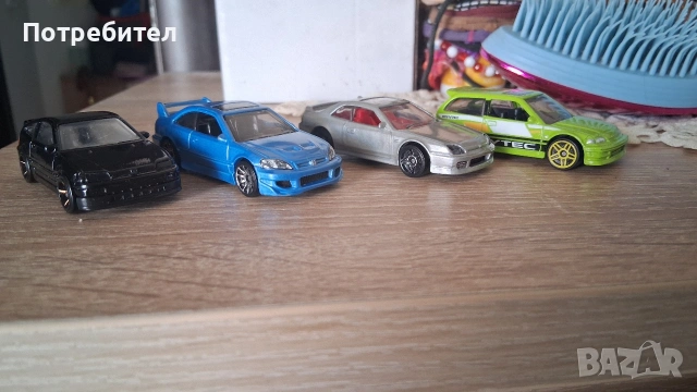 Hot wheels: Honda CIVIC, CRX