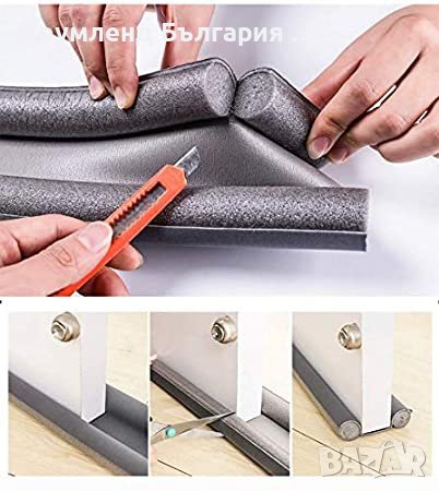 Изолиращ стопер за врати и прозорци - 78 см, снимка 3 - Други стоки за дома - 42595067