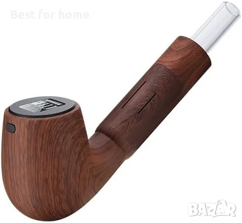 KinZon Jupiter Retro Pipe Vaporizer за сухи билки, 0.66" OLED дисплей с вибрация, прецизен контрол , снимка 8 - Други - 55867084