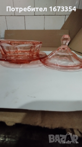 Кристална захарница, снимка 12 - Други стоки за дома - 44700929