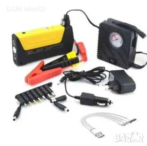 Стартерно устройство за акумулатор High Power Jump starter +компресор

, снимка 2 - Аксесоари и консумативи - 50141116