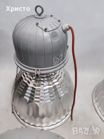 Големи Индустриални лампи Cuba 2 made in Italy , снимка 7 - Лампи за таван - 40375716