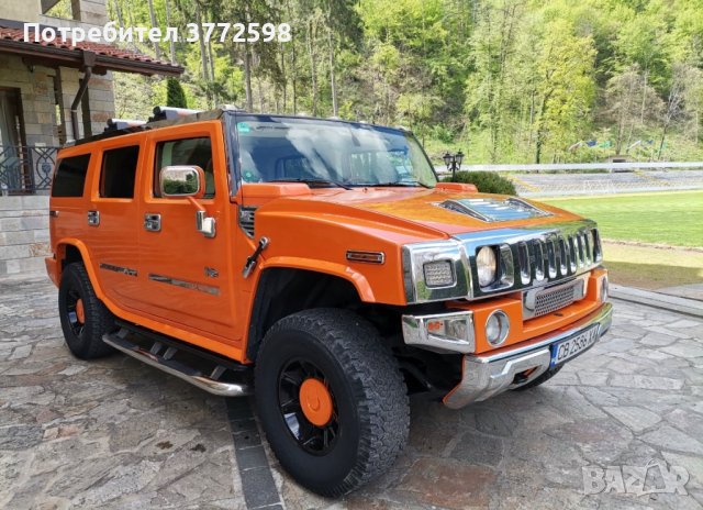 Hummer H2 6.0 V8 ГАЗ Tunning БАРТЕР, снимка 3 - Автомобили и джипове - 44429508