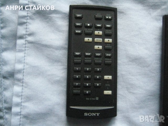 Дистанционни за авто CD Sony и други., снимка 2 - Аудиосистеми - 13186612