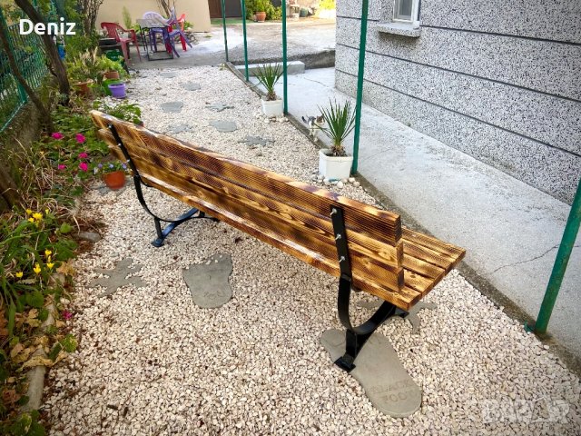 Градинска пейка, снимка 8 - Градински мебели, декорация  - 42666337