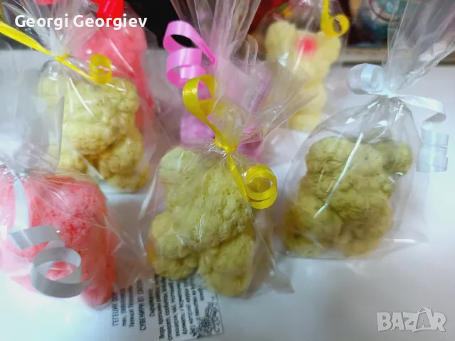 цветя изработени с глицеринов ароматен сапун и Българска роза , снимка 13 - Декорация за дома - 50104897