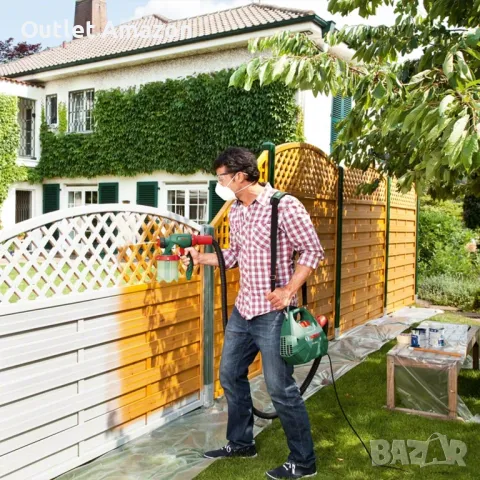 Пистолет за боядисване BOSCH PFS 3000-2, снимка 5 - Други инструменти - 49021438