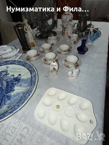 Белгийски порцелан, сервизи, снимка 3 - Антикварни и старинни предмети - 53336739