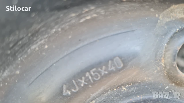 Джанта с гума резервна/бандажна/ Ford Focus 4x108 15ка, снимка 4 - Гуми и джанти - 51227575