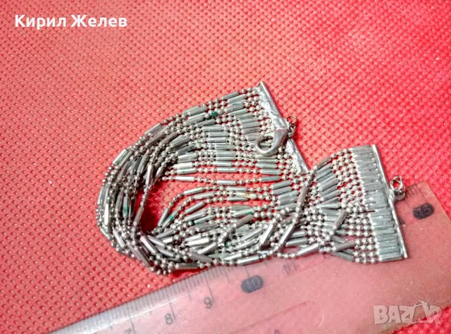 НЕЖНА ПОСРЕБРЕНА ГРИВНА от БЛАГОРОДНА СТОМАНА 29571, снимка 8 - Гривни - 47298534