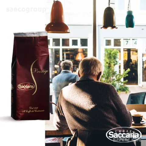 Италианско премиум кафе на зърна Caffe Saccaria Prestige, снимка 8 - Други - 55926948