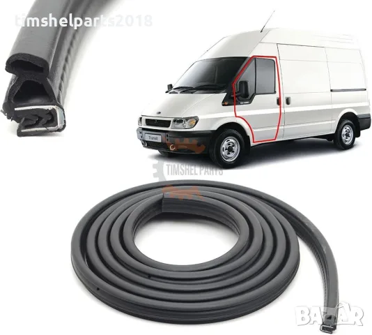 Уплътнение предна врата за Ford Transit 2000-2006 год. - Шофьорска страна