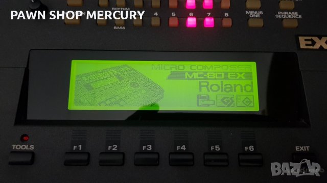 Продавам Roland MC-80 micro composer, снимка 4 - Ресийвъри, усилватели, смесителни пултове - 39933313