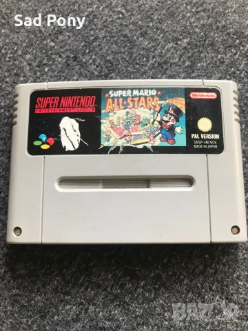  Nintendo SNES Super Mario All Stars игра, снимка 1