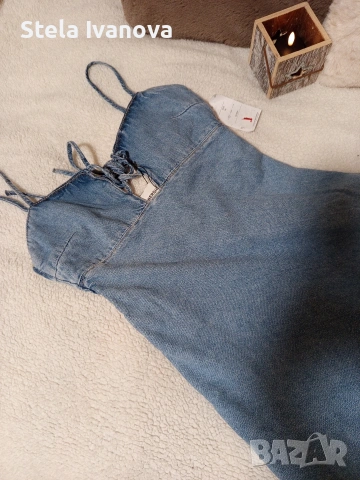 Bereshka дамски сет и дънкова рокля , снимка 3 - Поли - 53896527