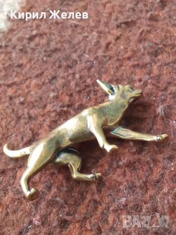 Бронзова фигурка на чихуахуа 44636, снимка 6 - Колекции - 54173096