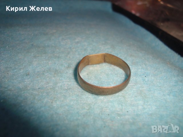 МНОГО СТАР ПАТИНИРАН БРОНЗОВ ПРЪСТЕН с МОНОГРАМ БУКВА Н РЪЧНА МАЙСТОРСКА ИЗРАБОТКА за КОЛЕКЦИЯ 72121, снимка 10 - Антикварни и старинни предмети - 34896299
