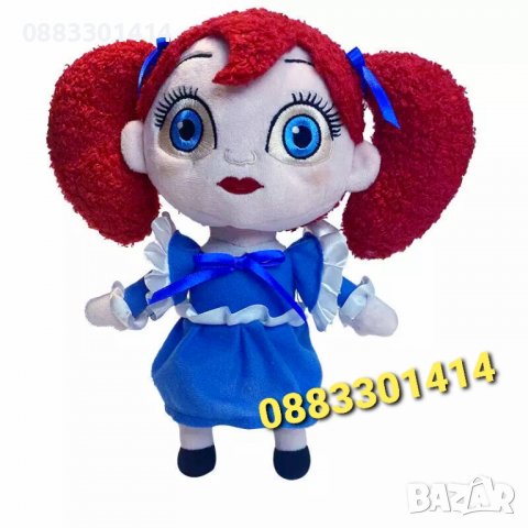 Хъги Лъги кукла момиче Poppy playtime Huggy Wuggy Girl Doll Kissy Missy , снимка 1 - Плюшени играчки - 37299618