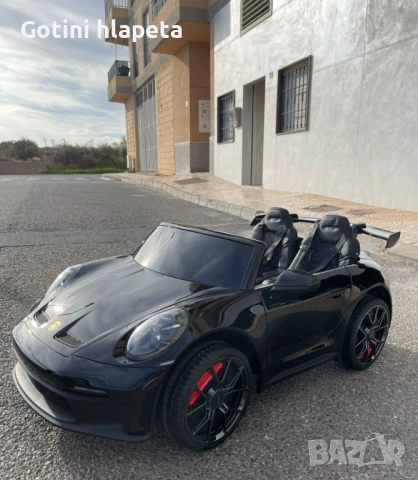 Акумулаторна Двуместна КОЛА Porsche 911 2026,GT3,24V14AH, снимка 12 - Детски велосипеди, триколки и коли - 37661761