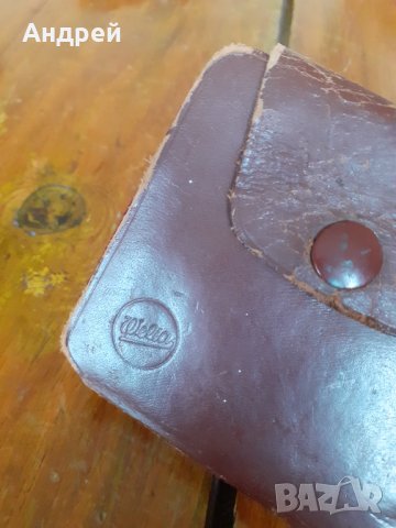 Стара кожена кутия Welia, снимка 2 - Други ценни предмети - 31253065