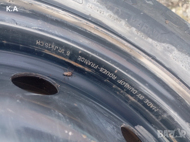 Железни джанти 15 Renault Laguna, снимка 3 - Гуми и джанти - 52629553