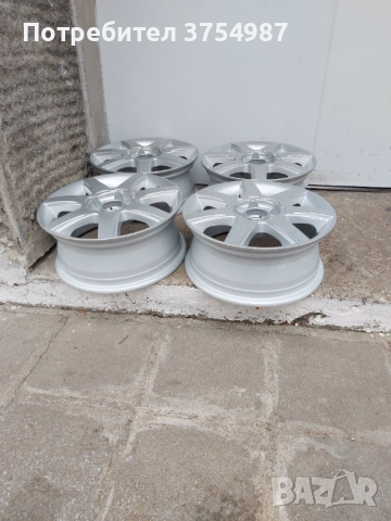 Алуминиеви джанти 5×100×57.1-15 цола , снимка 6 - Гуми и джанти - 53176159