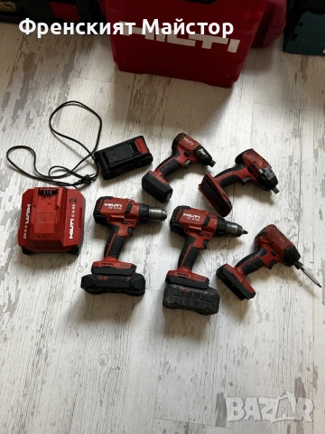 Hilti  Хилти Винтоверт Импакт Гайковерт Nuron батерия и зарядно батерии