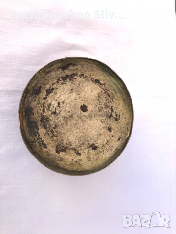Ръчно кована посребрена купичка №0921, снимка 4 - Антикварни и старинни предмети - 34326246