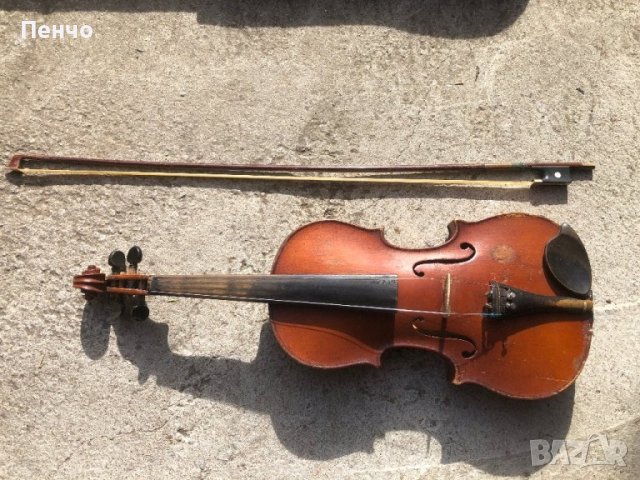 стара цигулка, снимка 2 - Антикварни и старинни предмети - 44176034