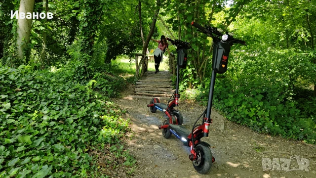 Продавам 2 броя тротинетки Kaabo Mantis 10 dual pro 2x1000, снимка 3 - Скейтборд, ховърборд, уейвборд - 51057632