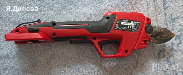 Акумулаторна ножица Einhell 18v , снимка 2 - Градинска техника - 56546249