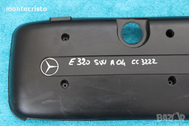 Декоративна кора мотор Mercedes E-class W211 (2002-2009г) A6480100367 / E 320 / OM 648.961 3.2 CDI, снимка 2 - Части - 39887666