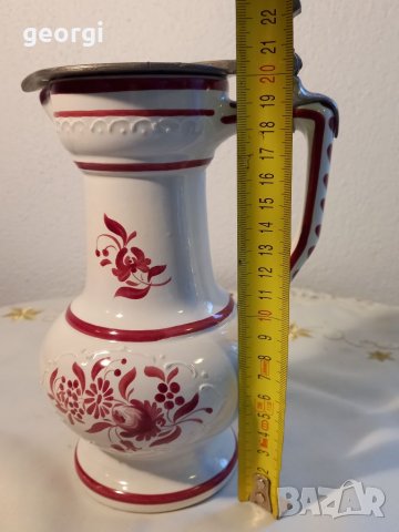 Порцеланова кана с похлупак13/1, снимка 9 - Декорация за дома - 35123559