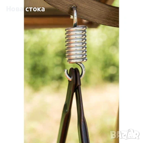 Градинска люлка със слънчеви панели, 200*120*190см, снимка 11 - Градински мебели, декорация  - 54009357