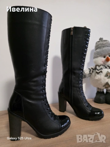 Ботуши от естествена кожа