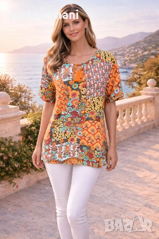 ДАМСКИ ТУНИКИ 2 модела - код 1078, снимка 2 - Туники - 49581665