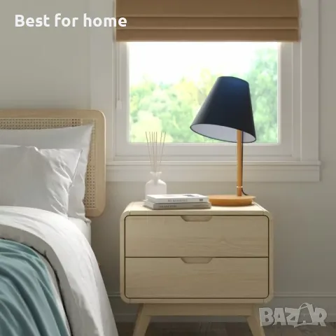 Дизайнерска настолна лампа Lucande Jinda, снимка 2 - Настолни лампи - 48357169