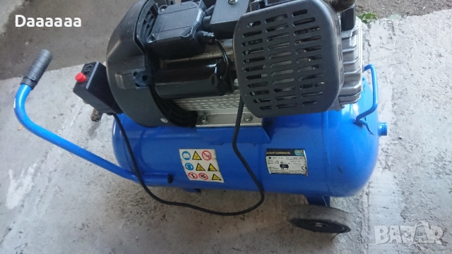 Компресор Okay 50 L, снимка 4 - Компресори - 52484087